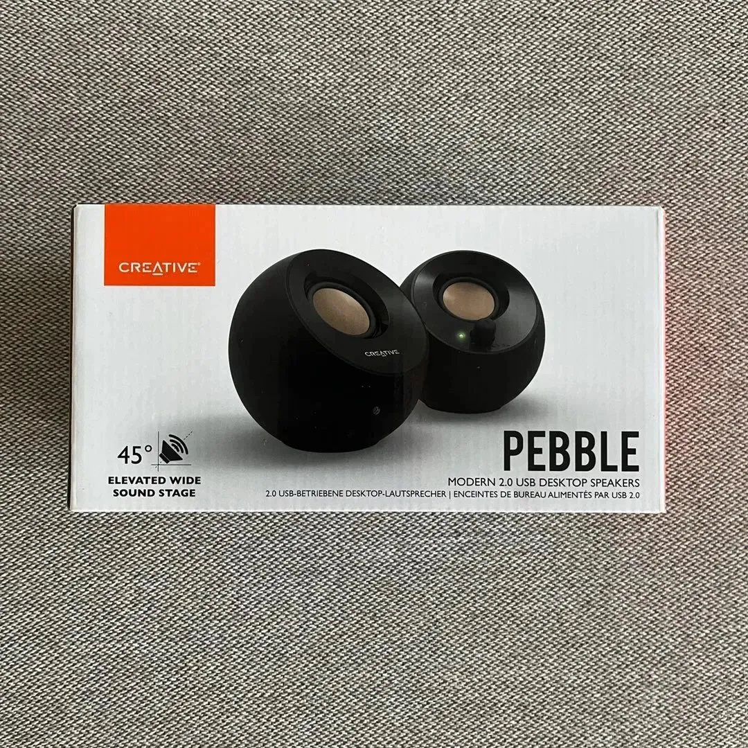 Pebble speakers