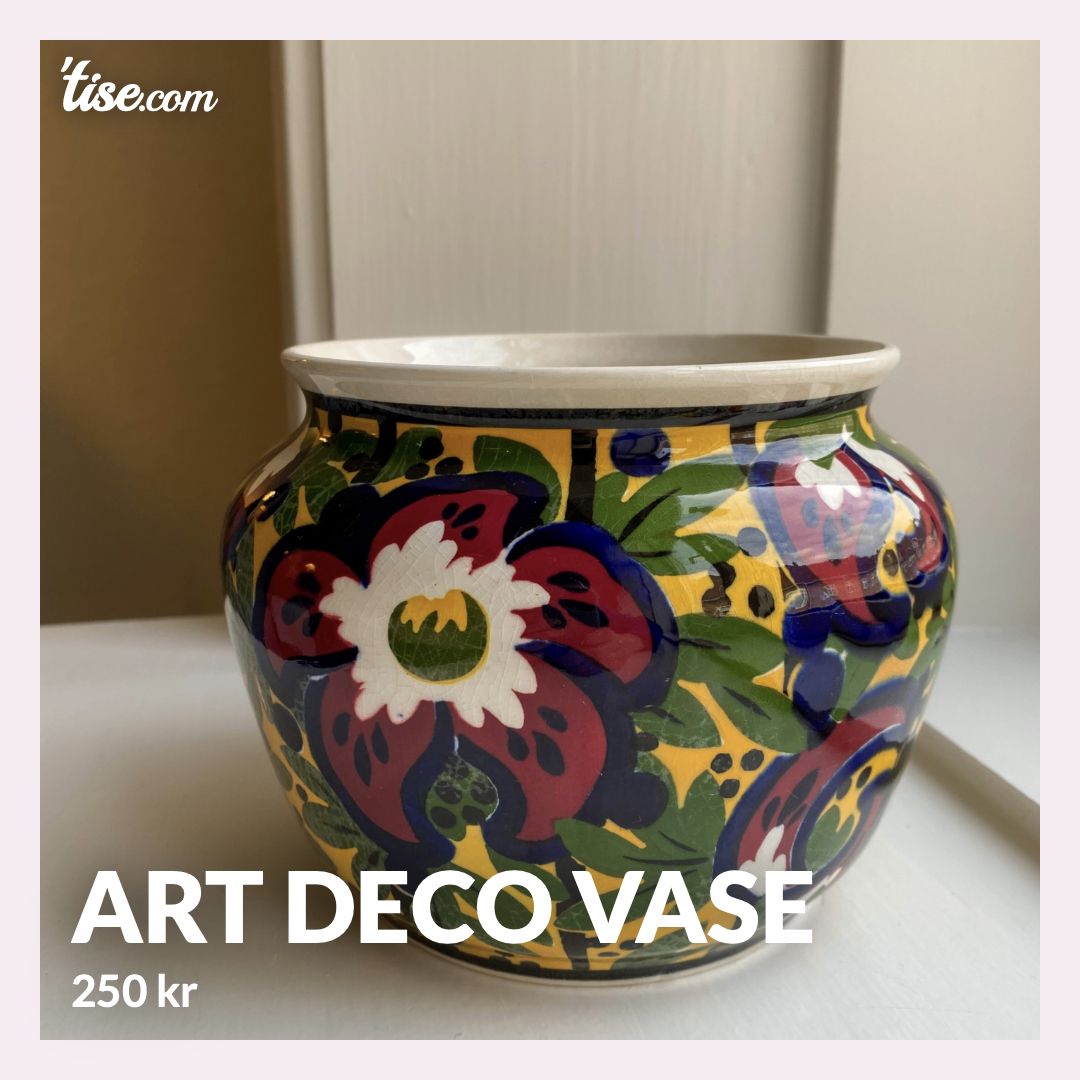 Art Deco vase