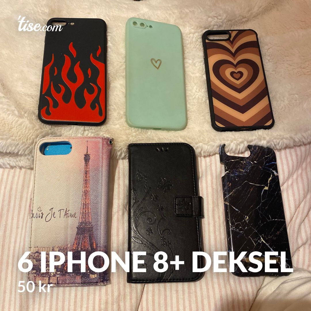 6 iphone 8+ deksel