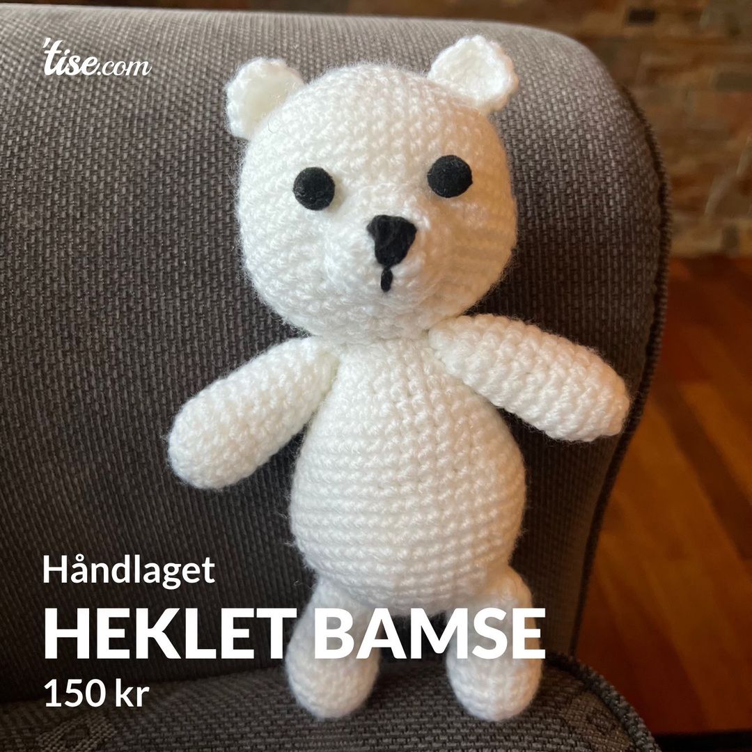 Heklet bamse