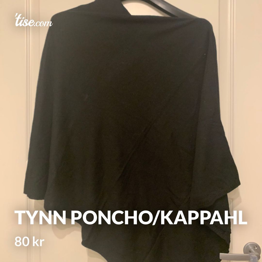 Tynn poncho/KappAhl