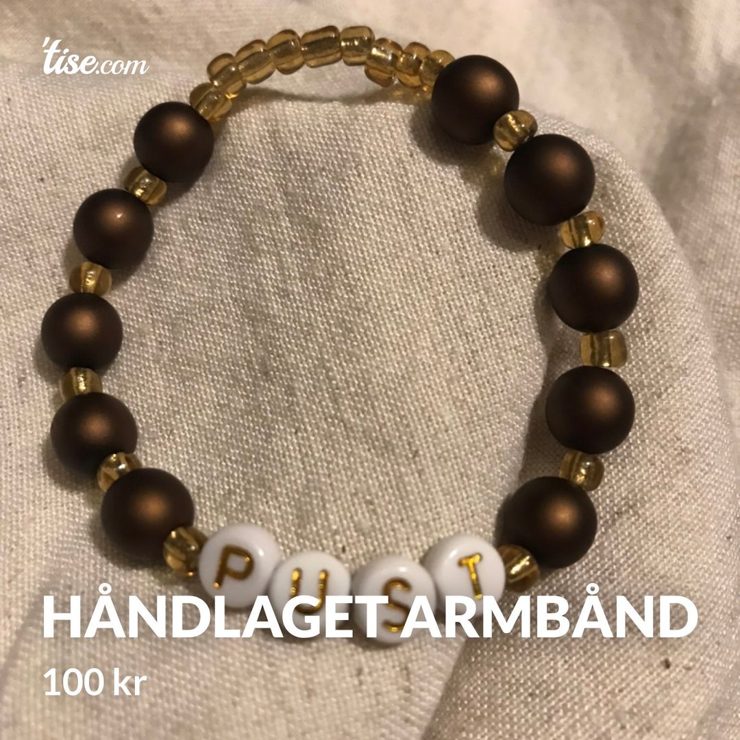 Håndlaget armbånd