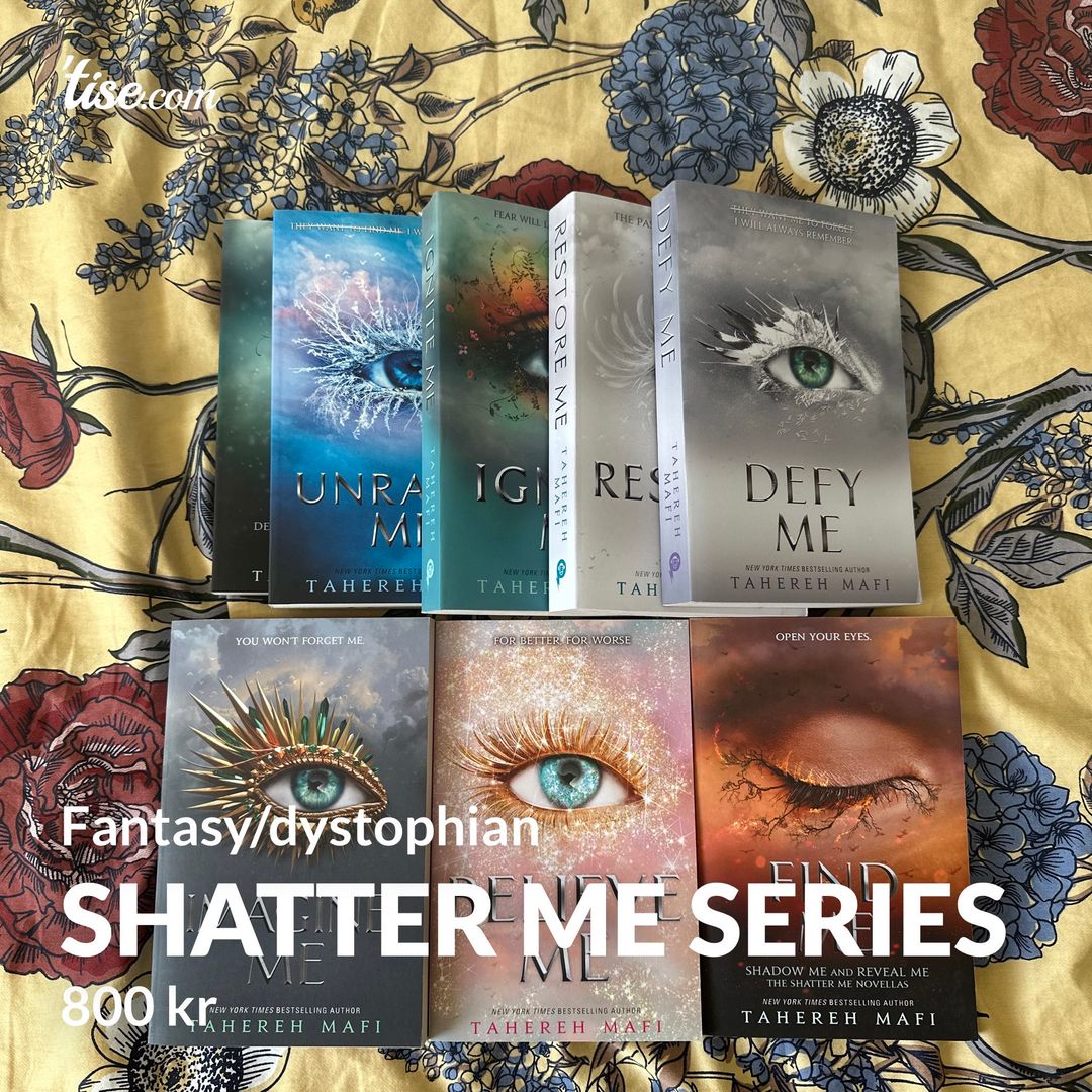 Shatter me series