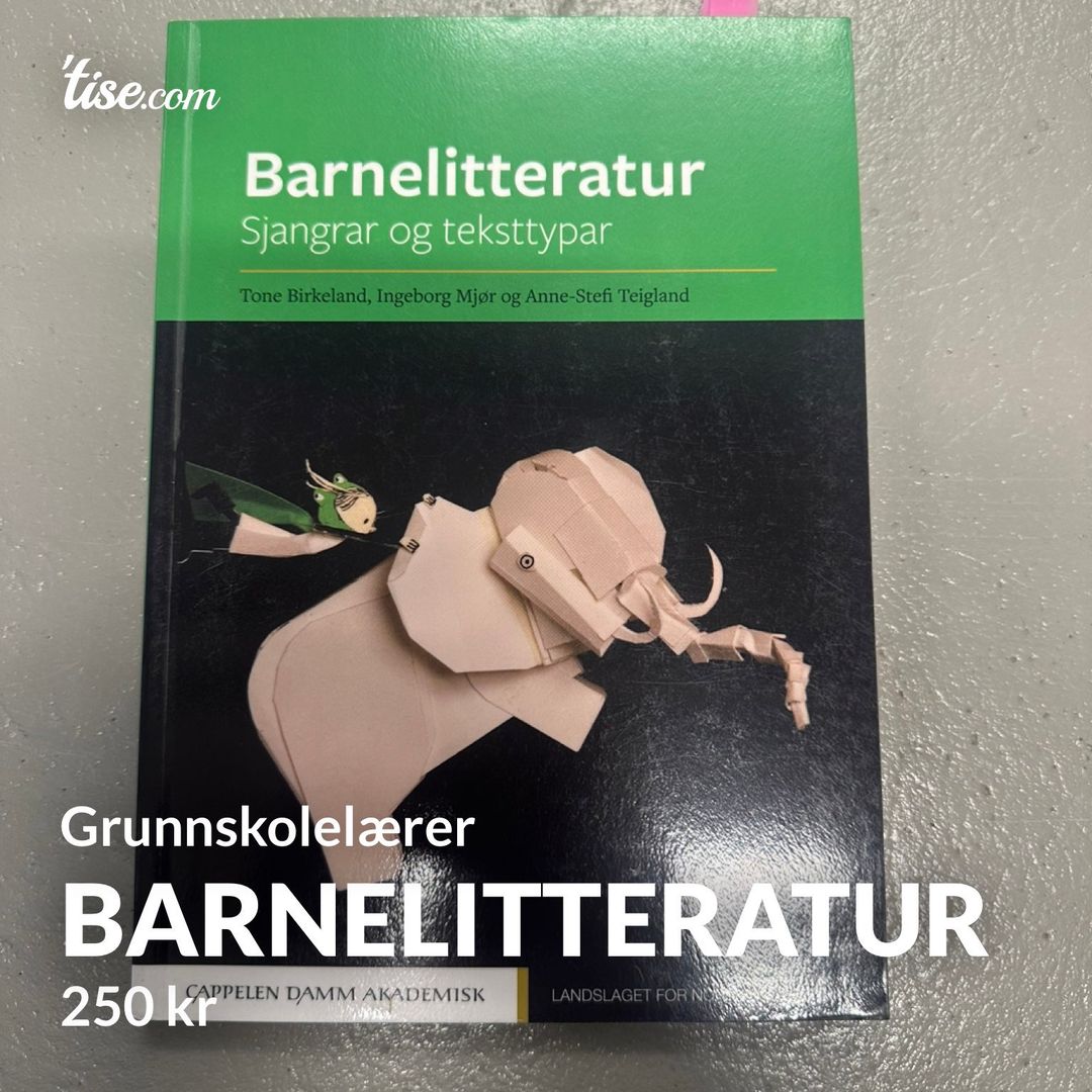 Barnelitteratur