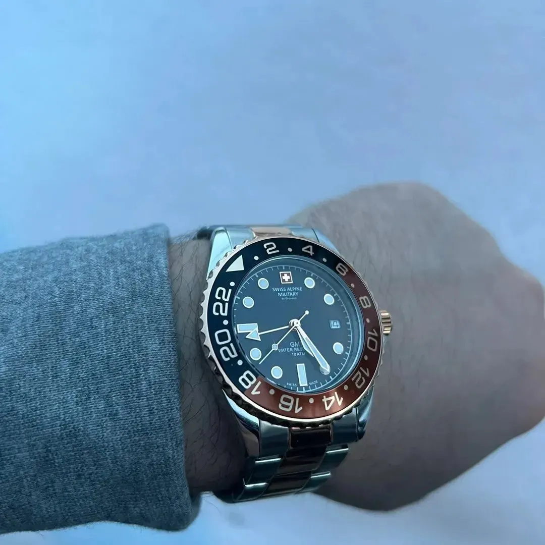 Swiss GMT klokke