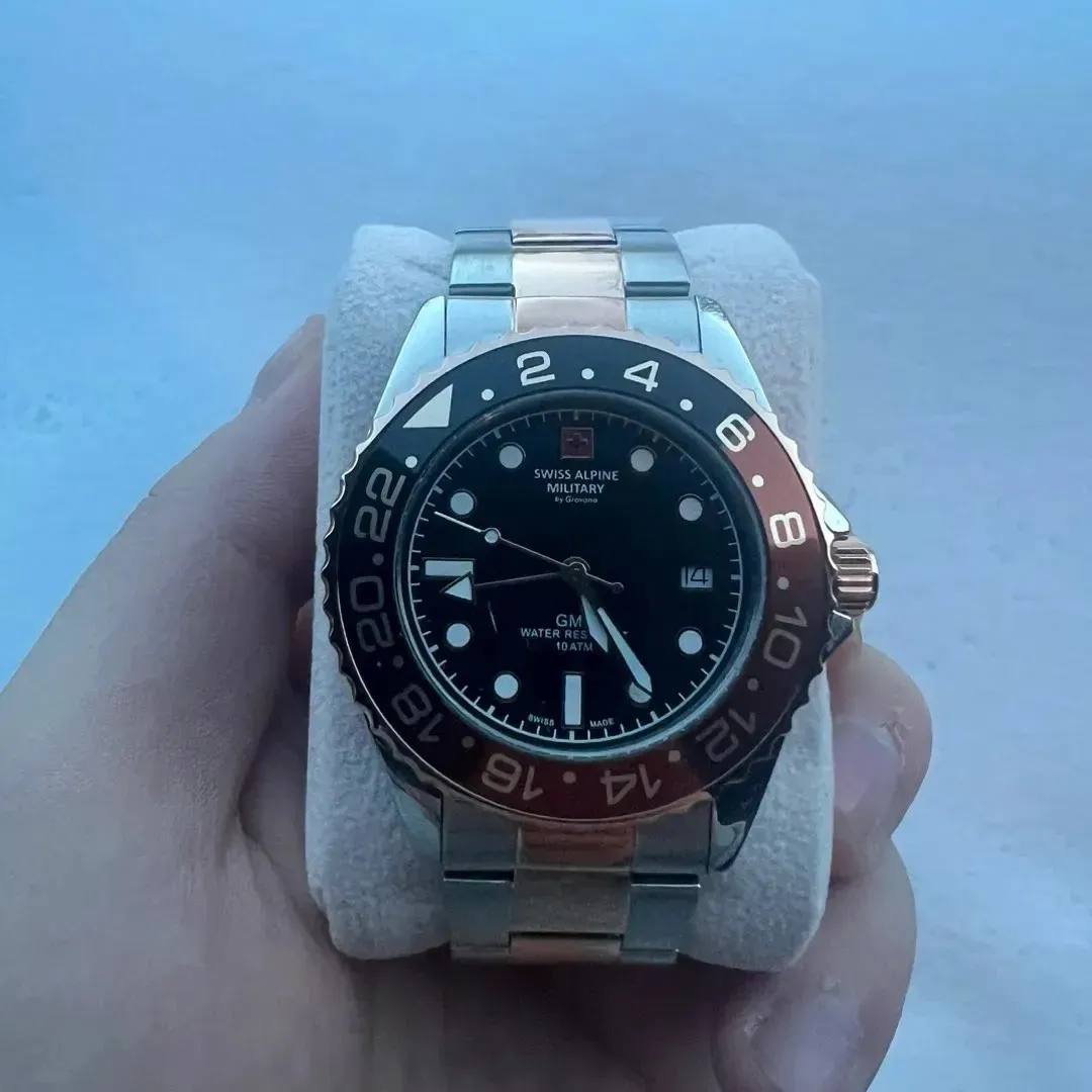 Swiss GMT klokke