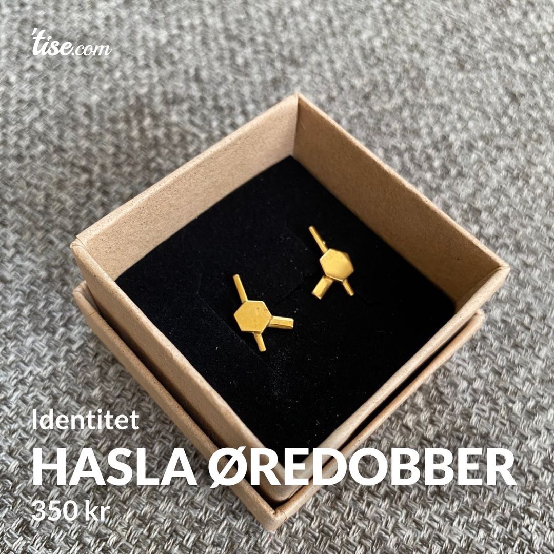 Hasla øredobber