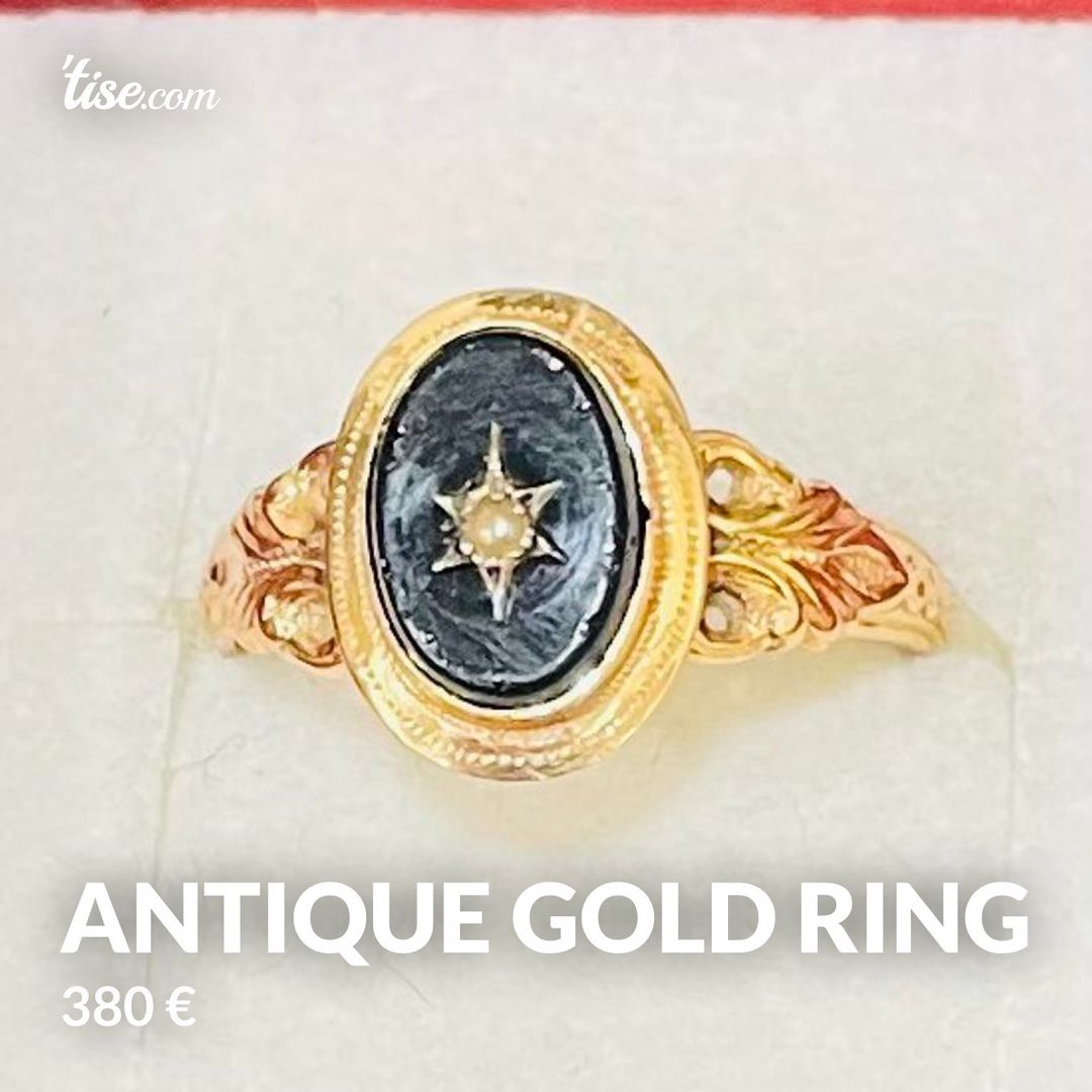 Antique gold ring