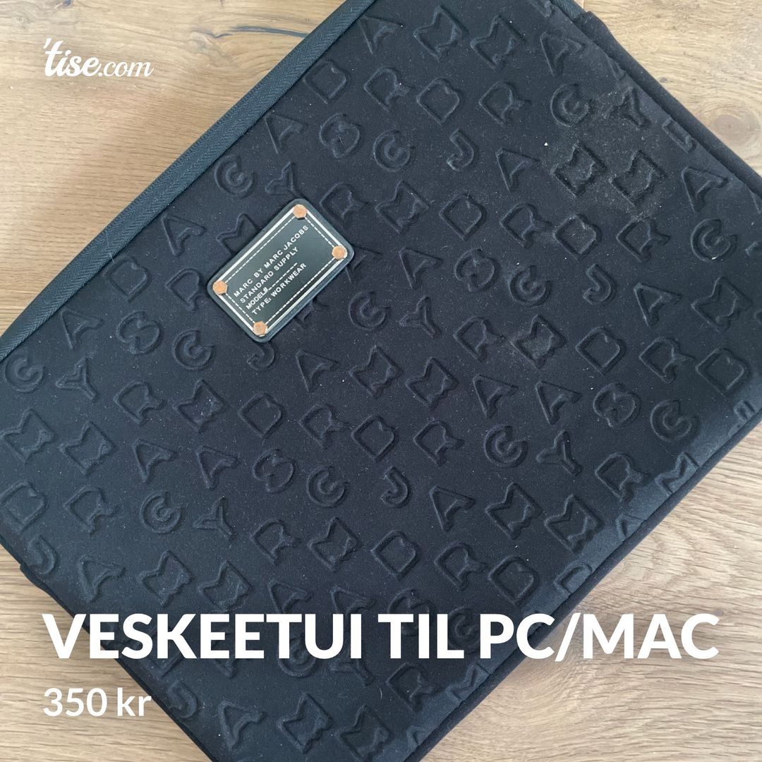 Veskeetui til pc/mac