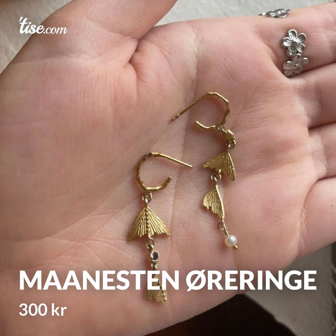 Maanesten øreringe