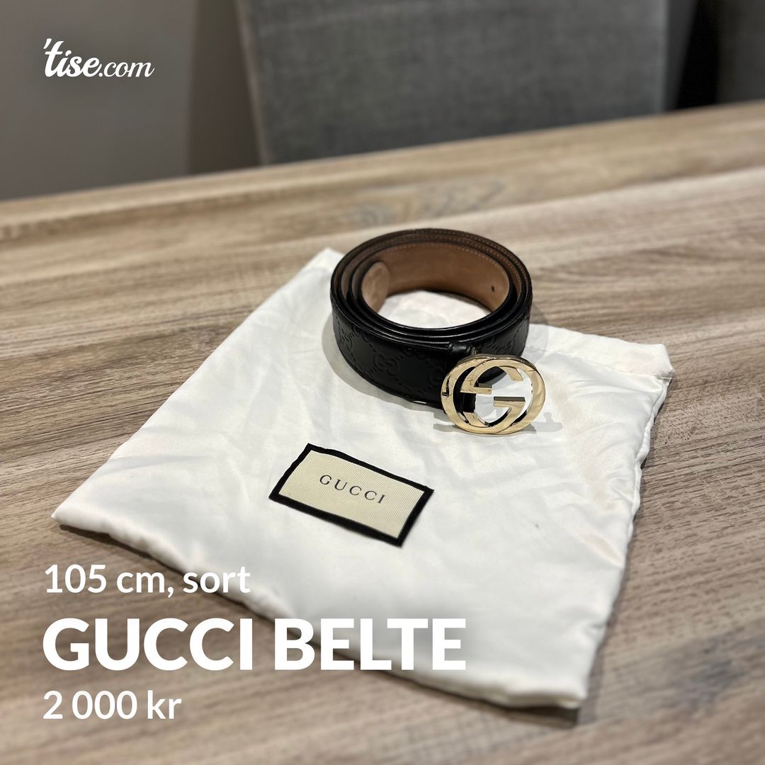 Gucci belte