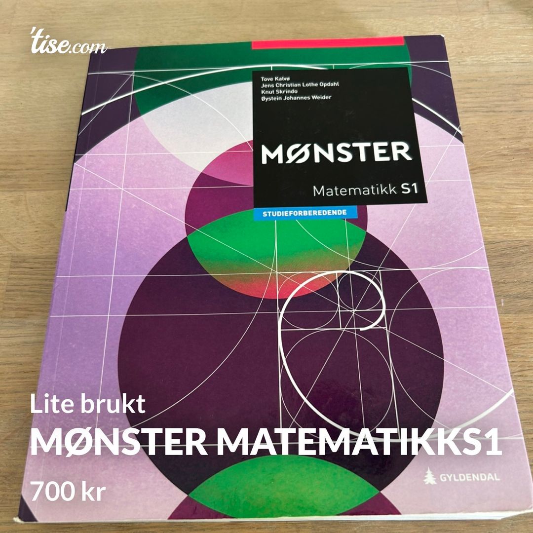 Mønster MatematikkS1