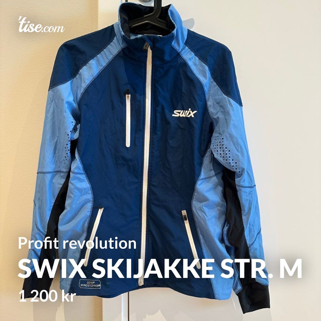 Swix skijakke str M
