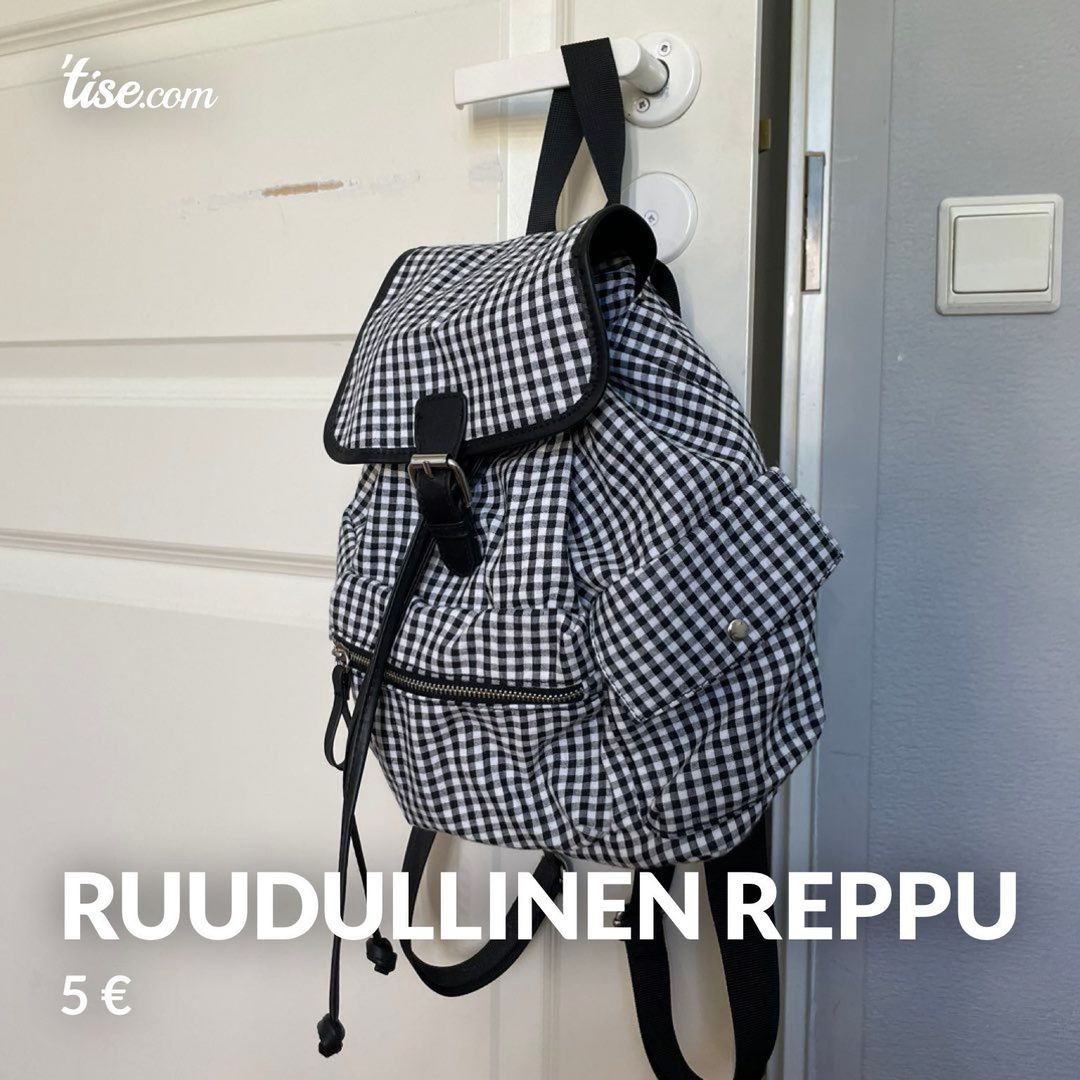 Ruudullinen reppu