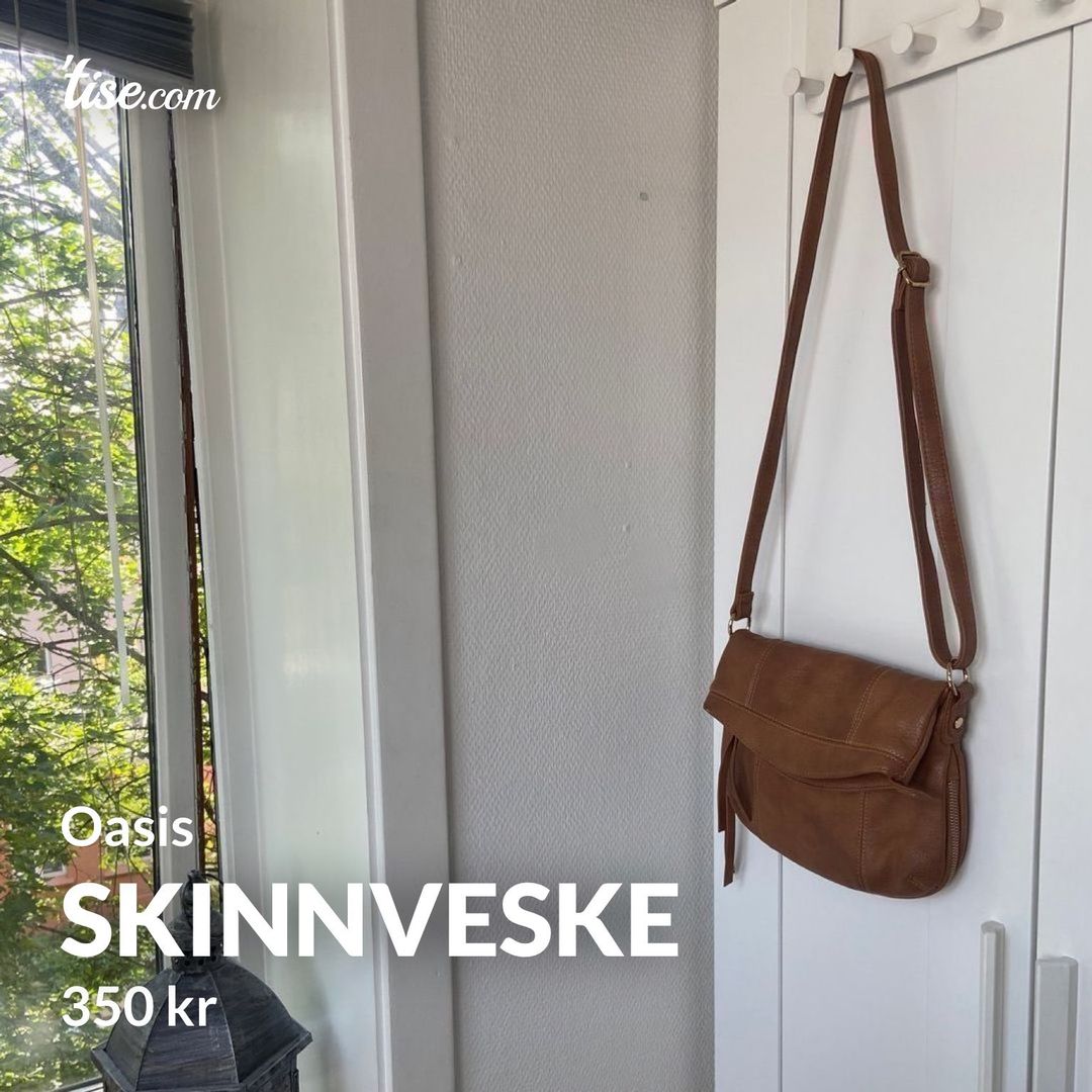 Skinnveske