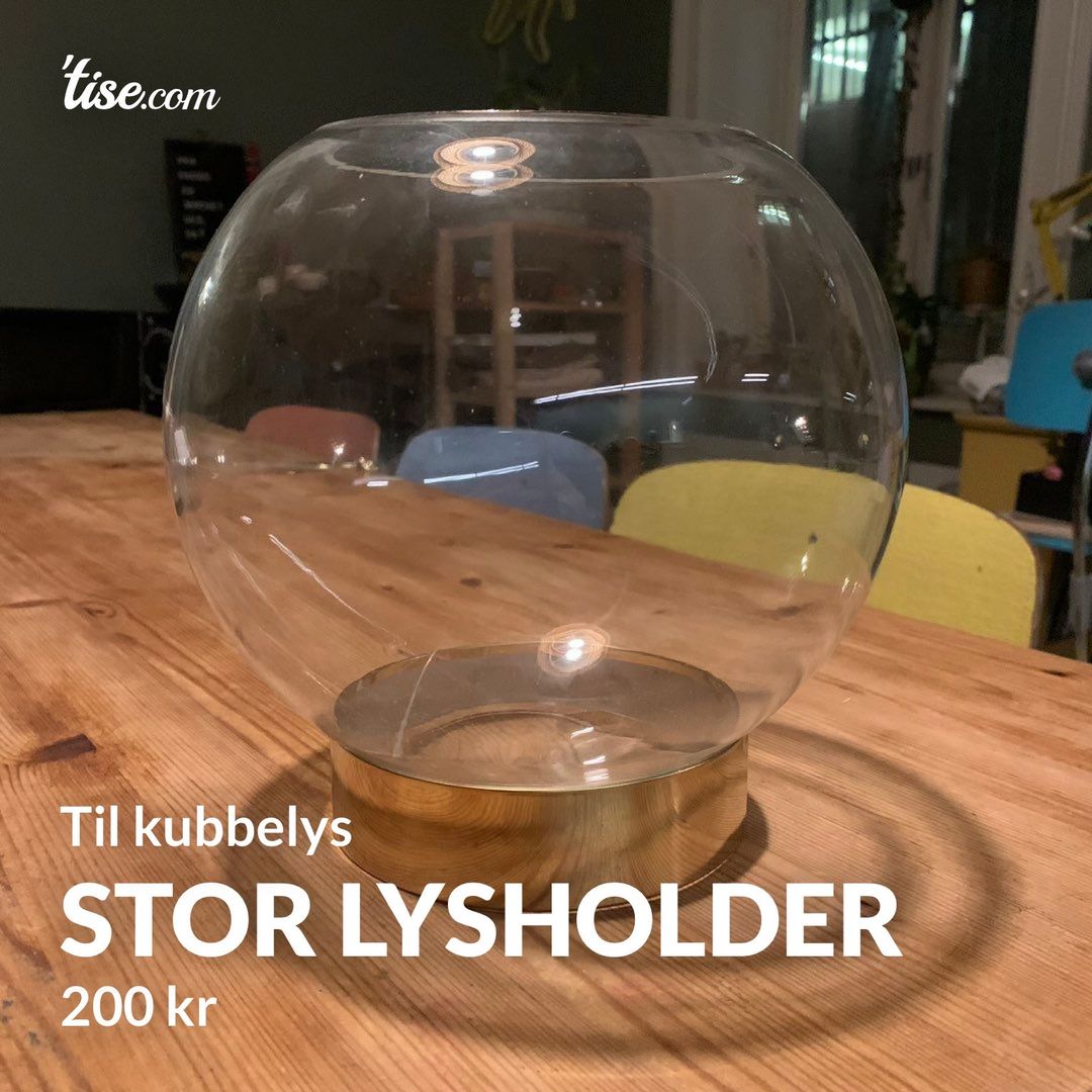 Stor lysholder