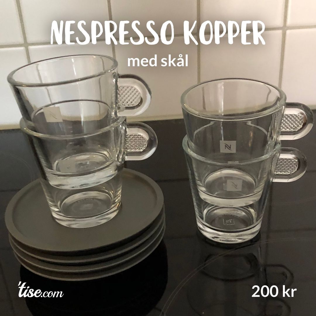 Nespresso kopper