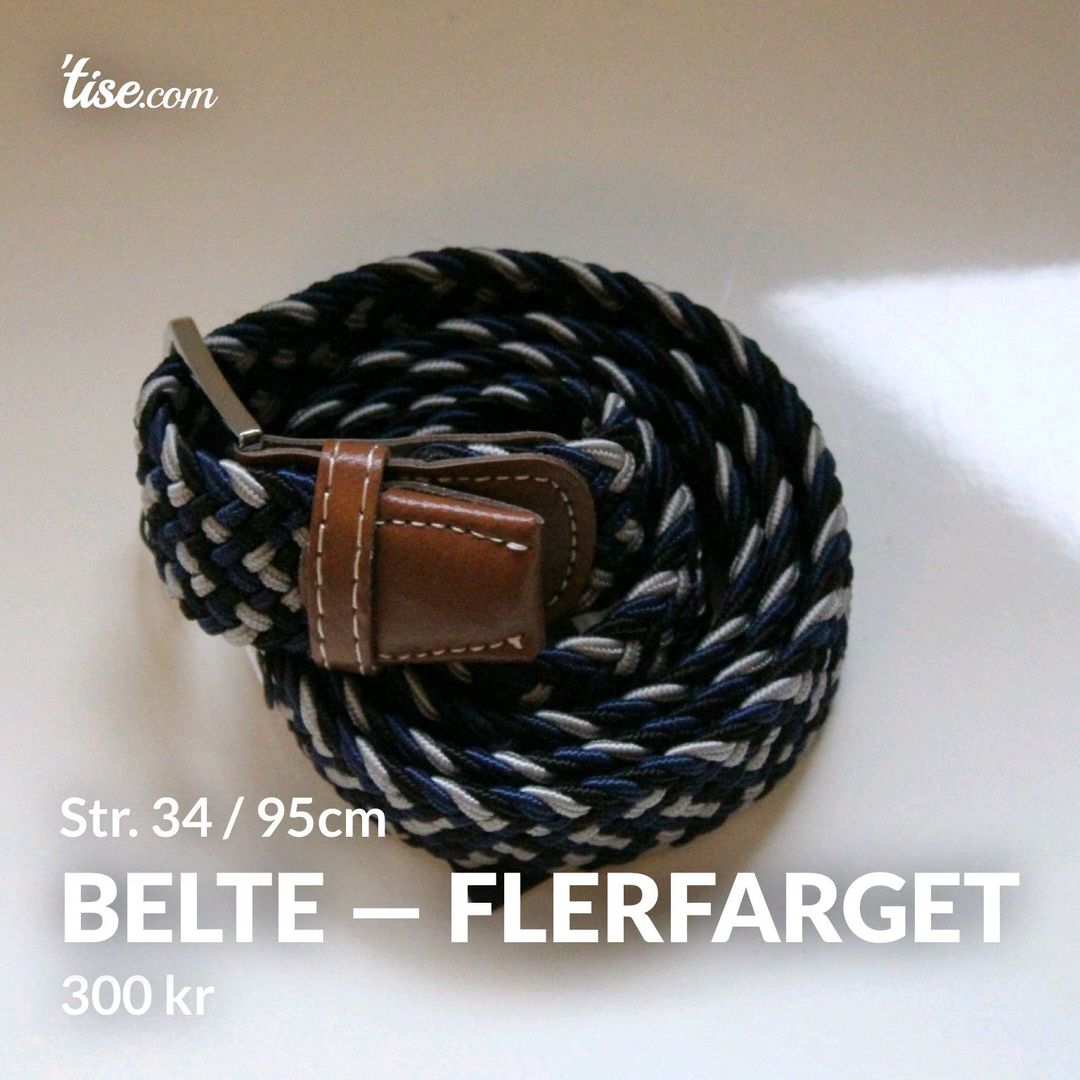 Belte — Flerfarget