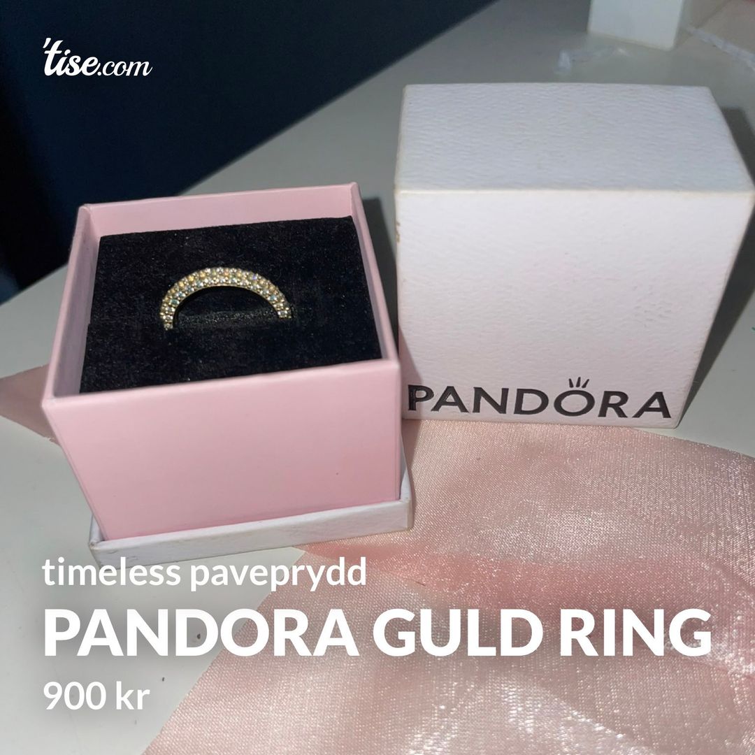 pandora guld ring