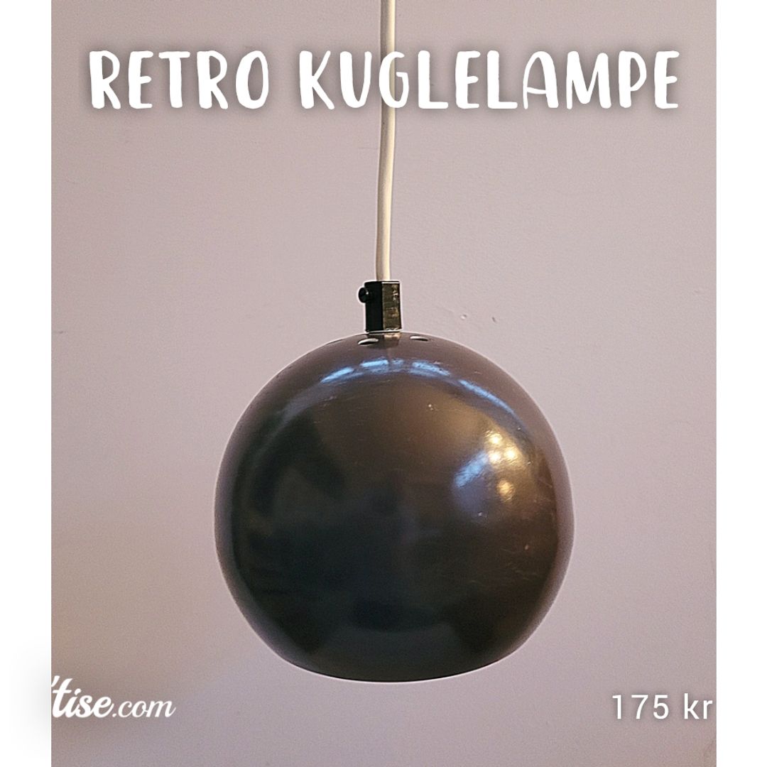 Retro Kuglelampe