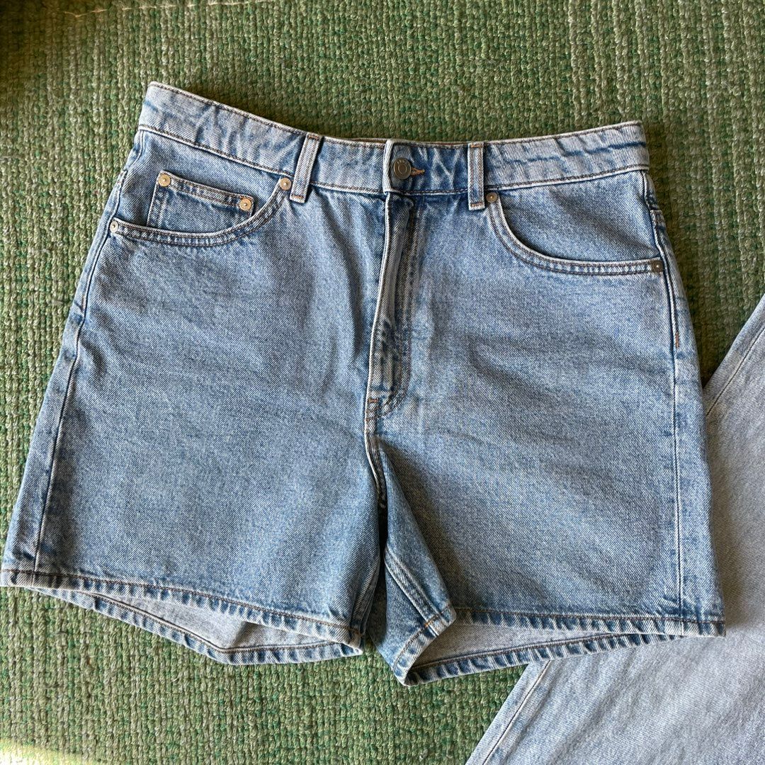 Arket denim shorts