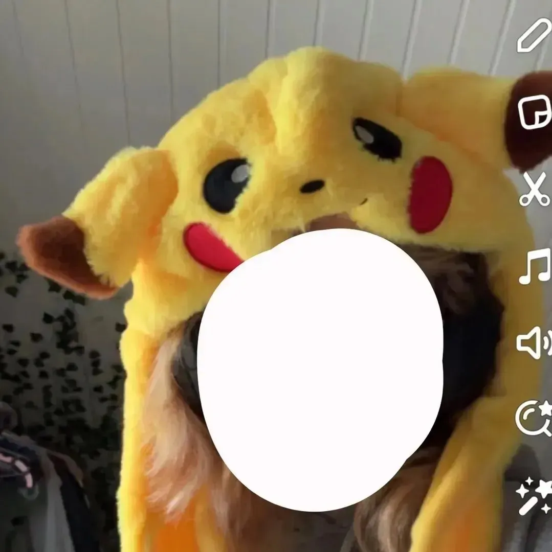 Søt pikachu hatt