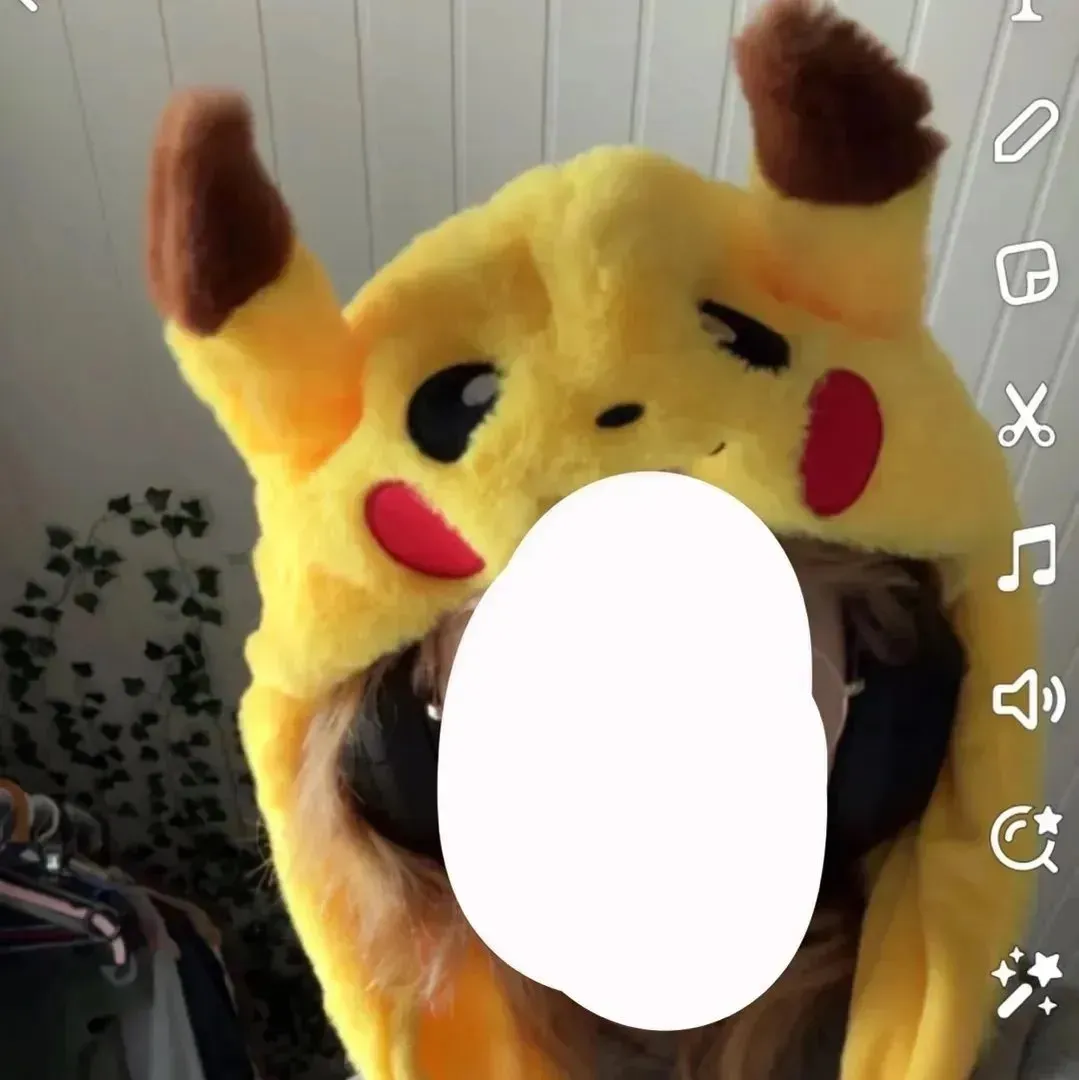 Søt pikachu hatt