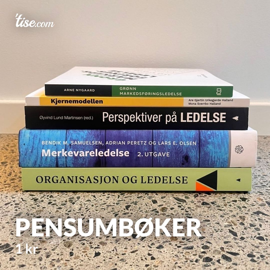 Pensumbøker