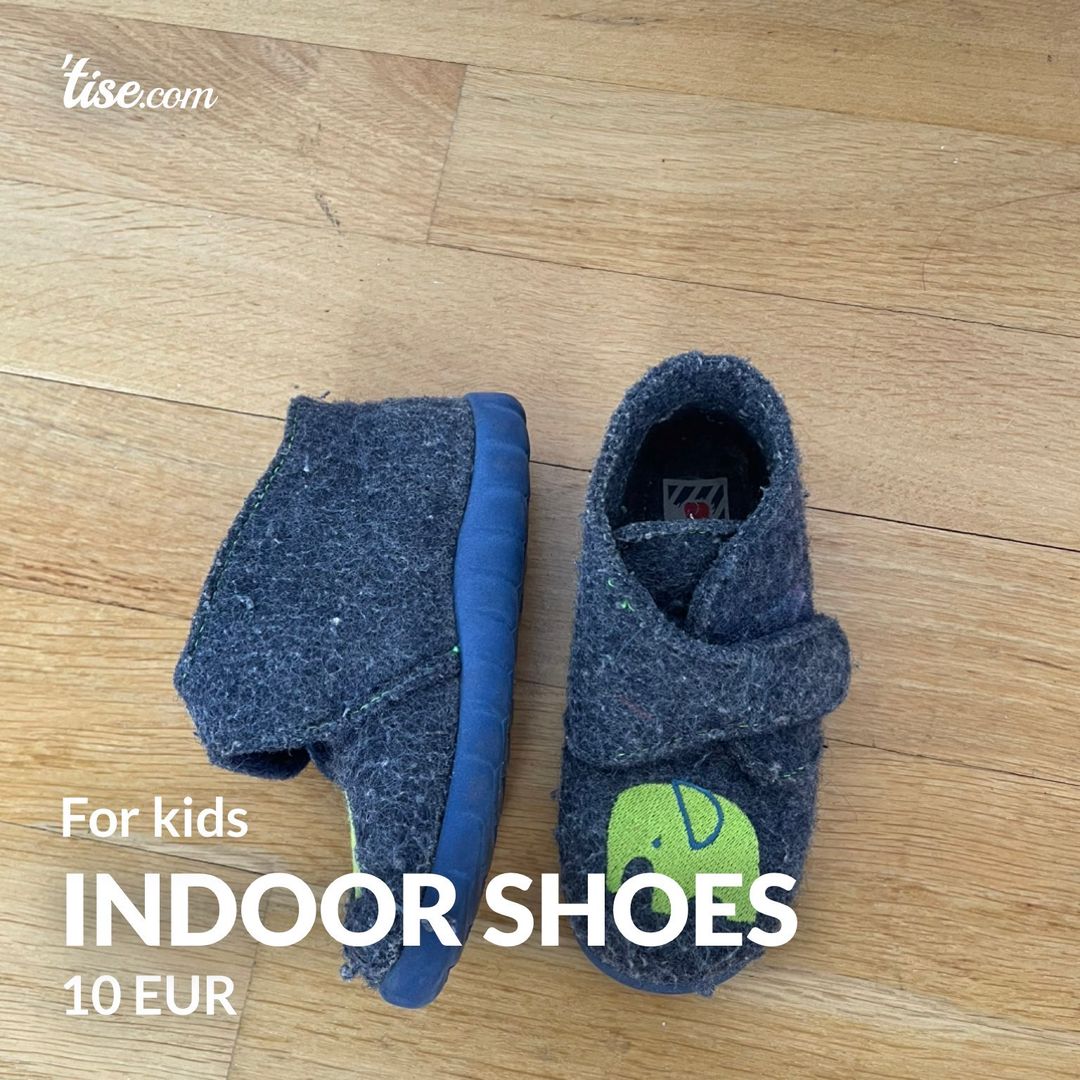 Indoor shoes