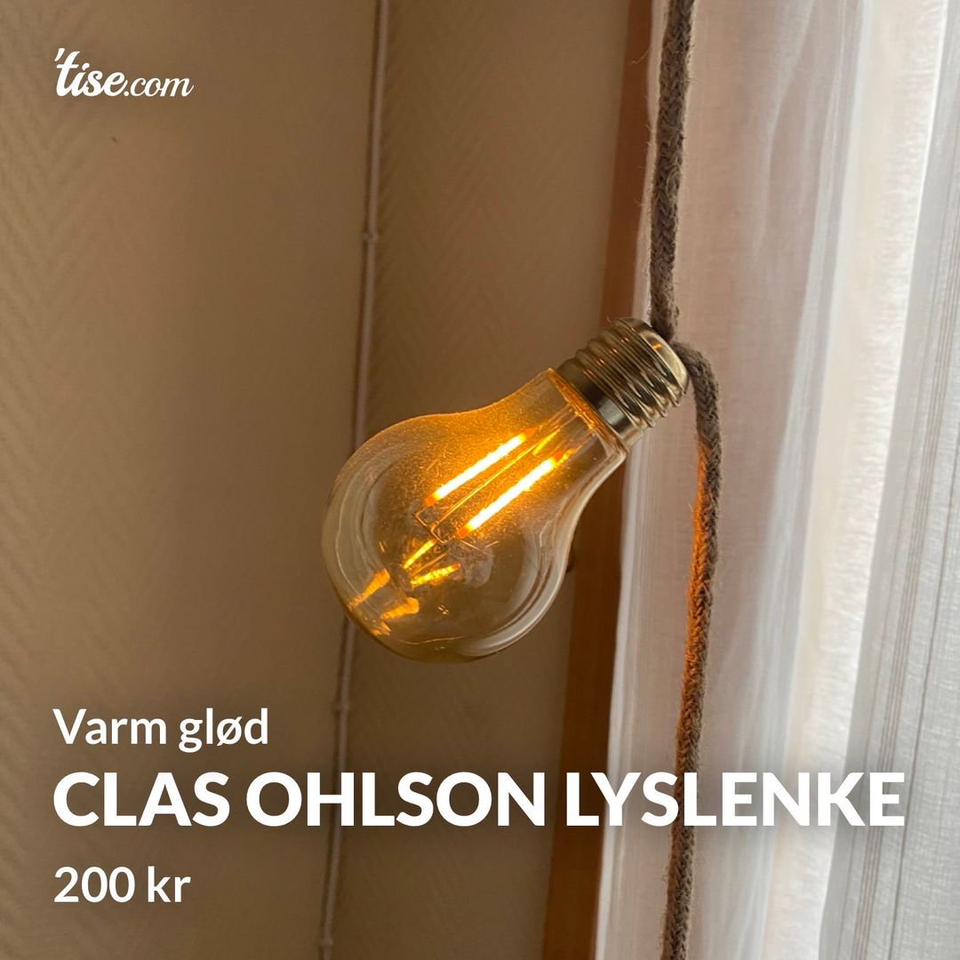 Clas Ohlson Lyslenke