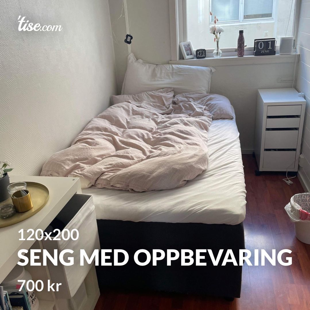 Seng med oppbevaring