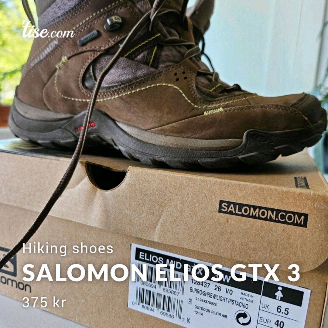 Salomon elios Gtx 3
