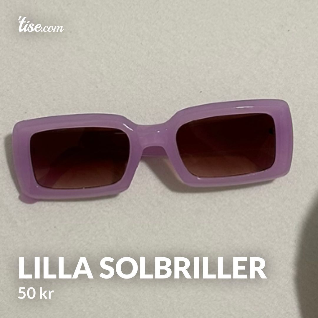 Lilla solbriller