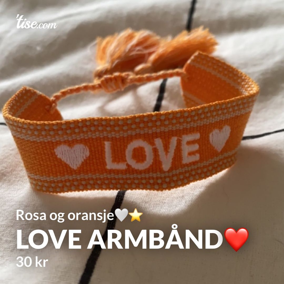 Love armbånd❤️