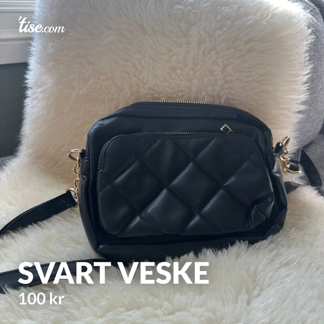 Svart veske