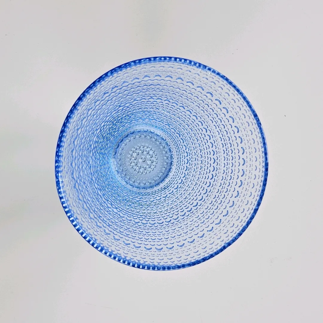 Vase blå iittala