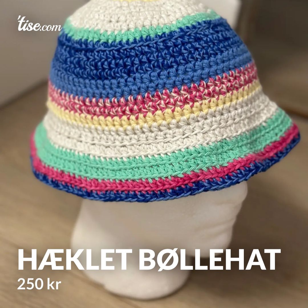 Hæklet bøllehat