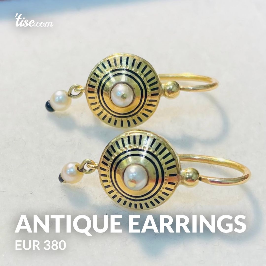 Antique earrings