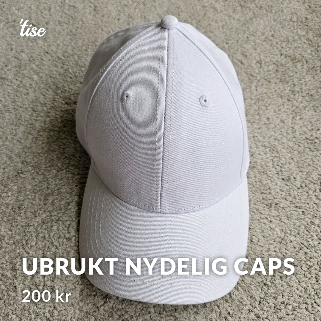 Ubrukt Nydelig Caps