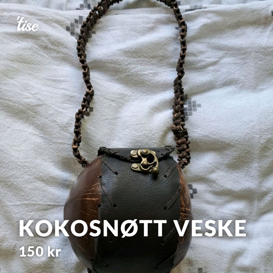 Kokosnøtt Veske