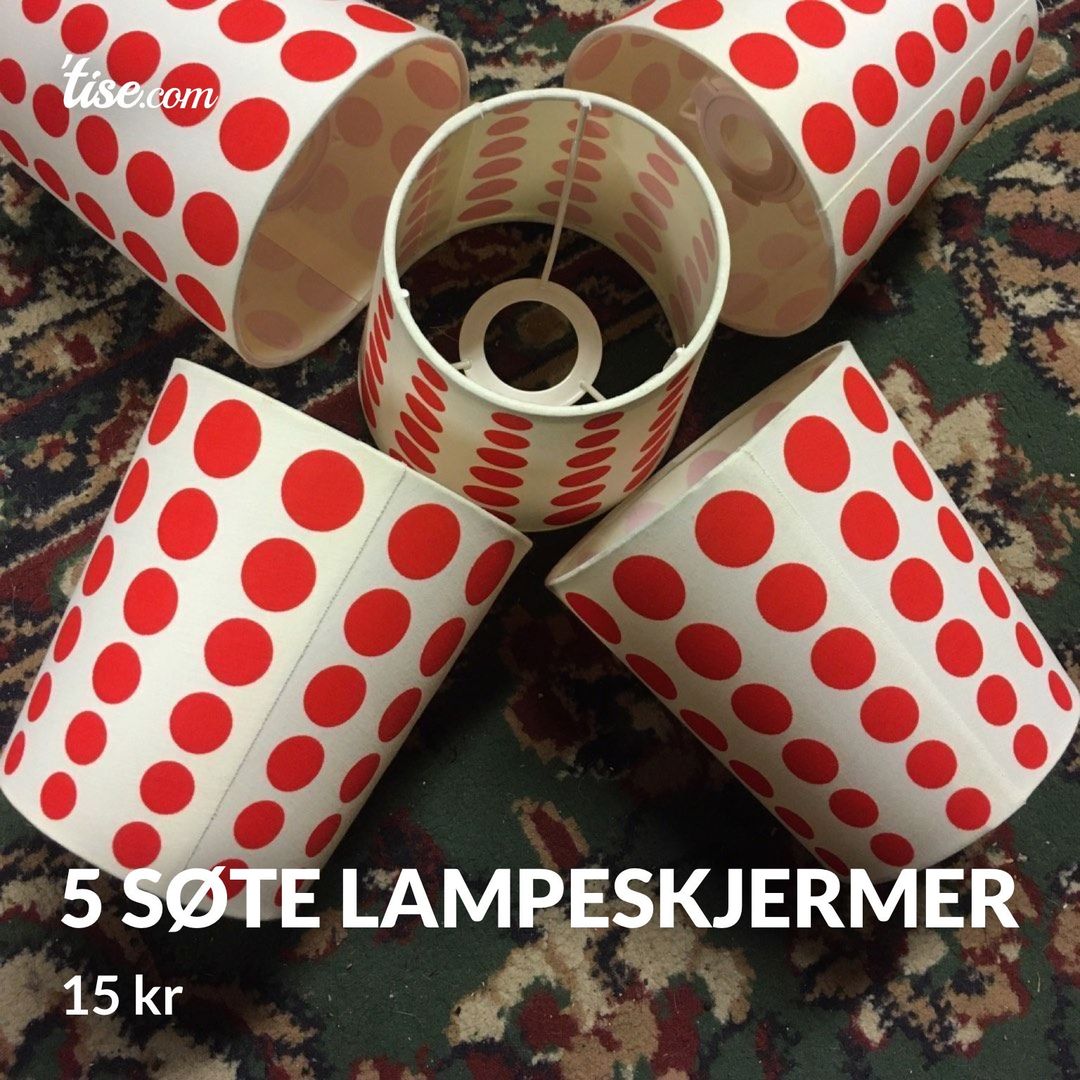 5 søte lampeskjermer