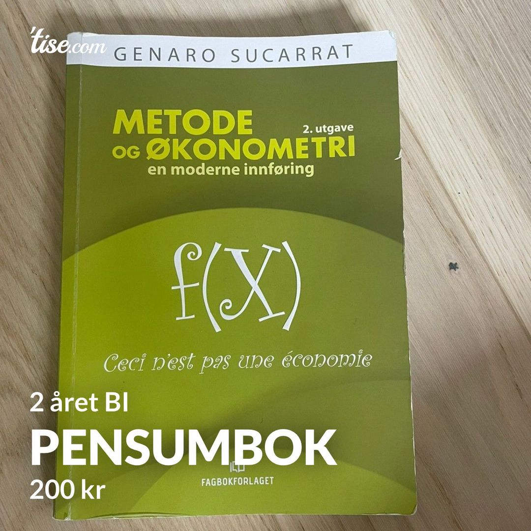 Pensumbok