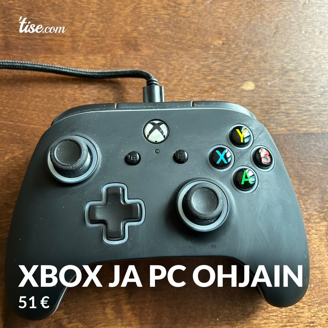 Xbox ja pc ohjain