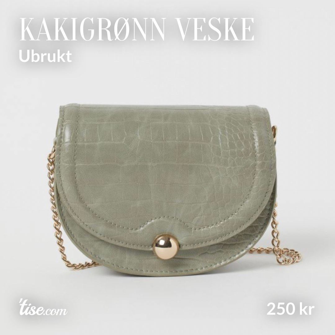 Kakigrønn veske