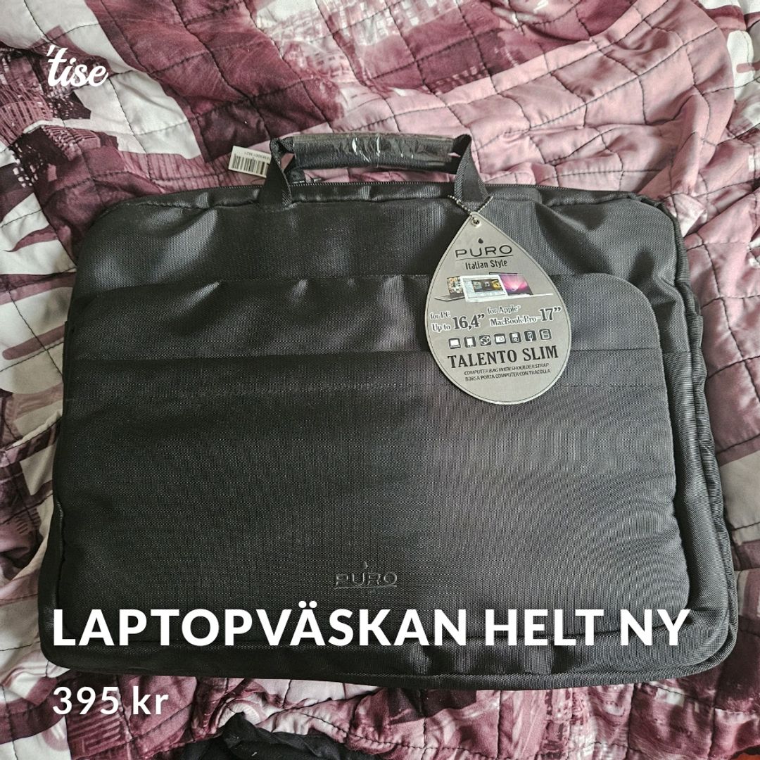 Laptopväskan helt ny