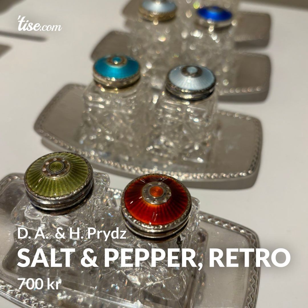 Salt  Pepper retro