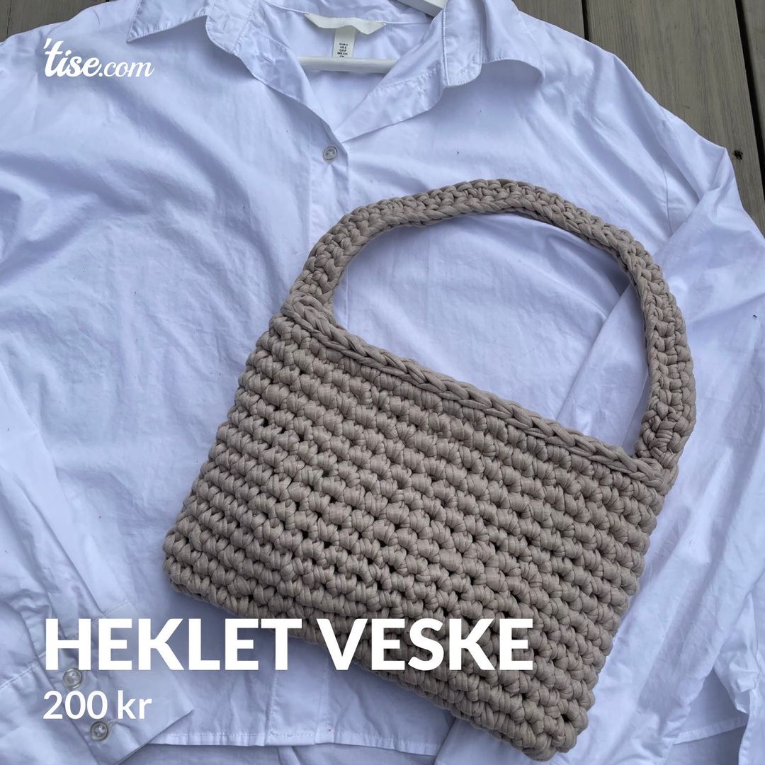 Heklet veske