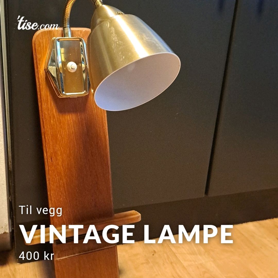 Vintage Lampe