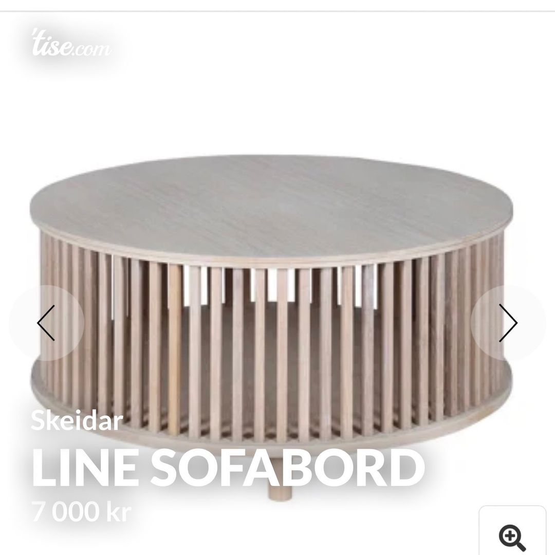 Line sofabord