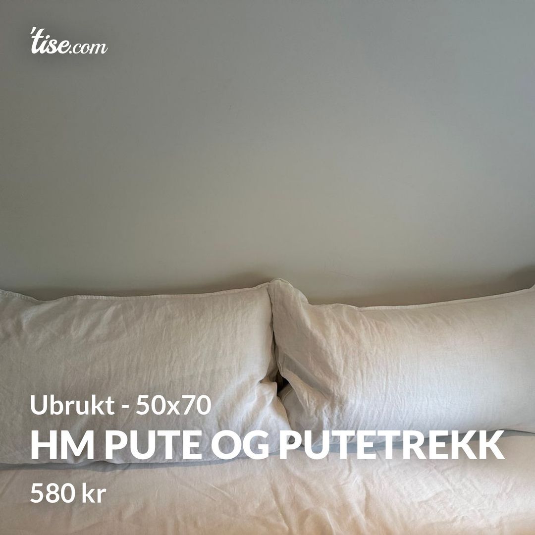 HM pute og putetrekk